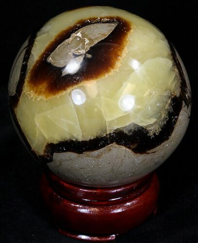 Polished Septarian Sphere #32026